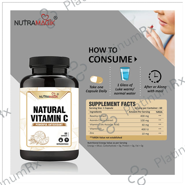Nutramagik Natural Vitamin C Capsule