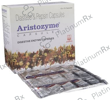 Aristozyme 50/10mg Capsule 15s