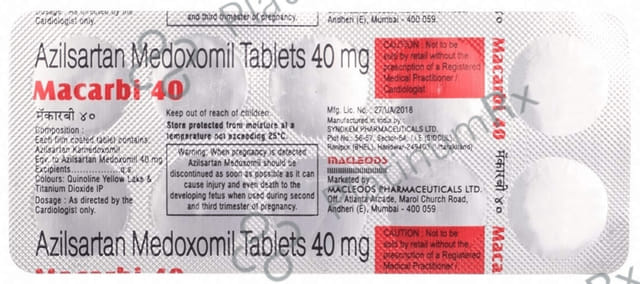 Macarbi 40 Tablet