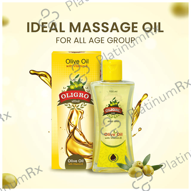Oligro Olive Oil with Vitamin-E 100 Oil
