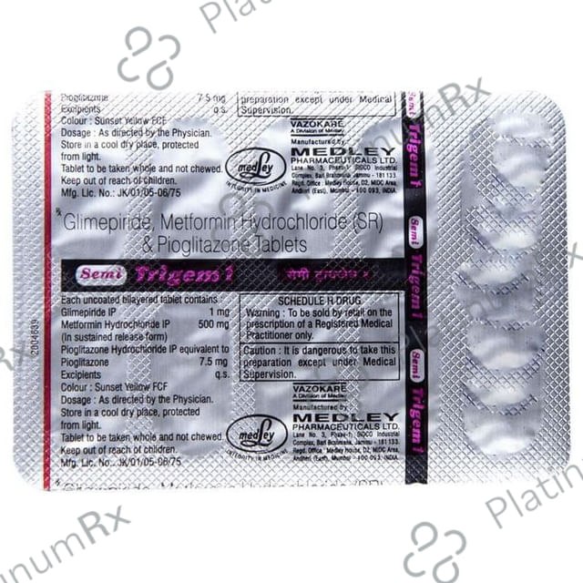 Semi Trigem 1 Tablet SR