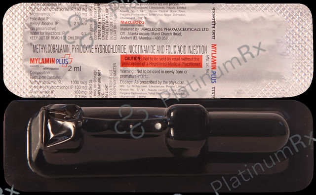 Mylamin Plus 1000mg Injection 2ml