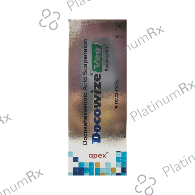 Docowize Veg 200mg Suspension 100ml