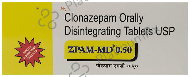 Zpam 0.5mg Tablet MD