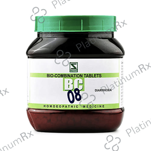 Dr Willmar Schwabe India Bio-Combination 08 (BC 08) Tablet 550 gm
