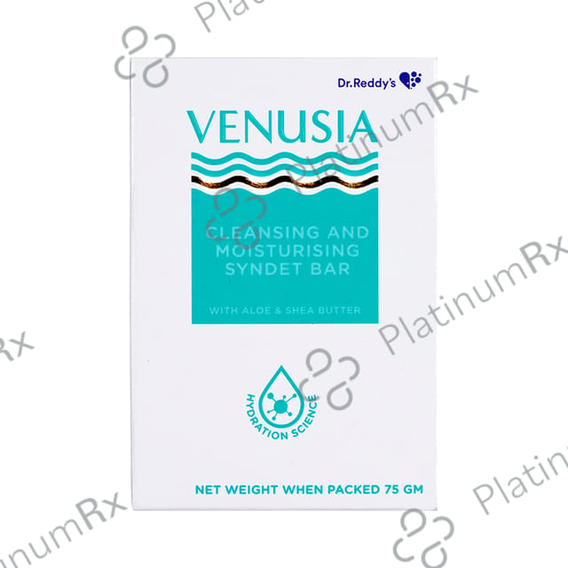 Venusia Cleansing & Moisturising Syndet Bar 75gm