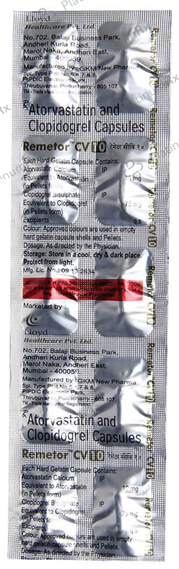 Remetor CV 10 Capsule 10 Capsule