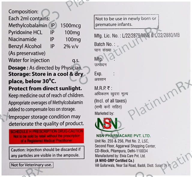 MNP Forte Injection 2ml