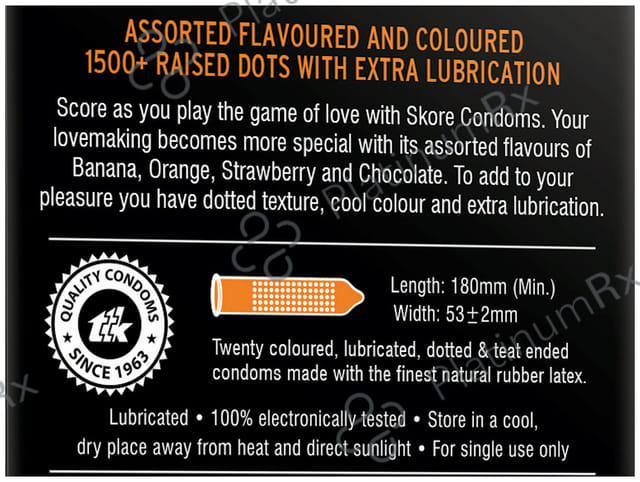 Skore Assorted Flavours Condom