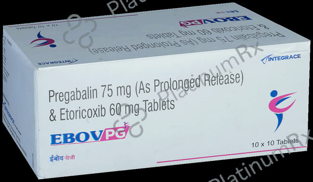 Ebov PG 75/60mg Tablet 10s