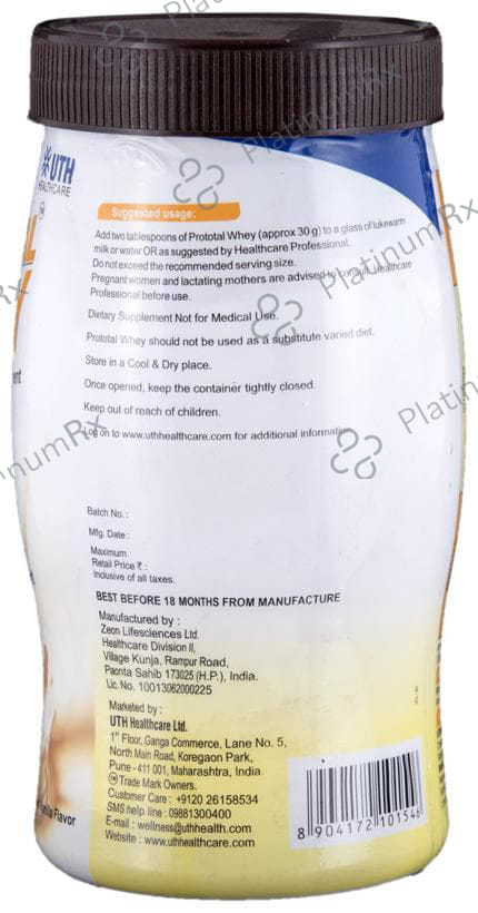 Prototal Whey Protein Vanilla Flavour Powder 200gm