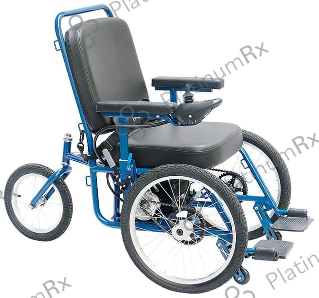 Ibex Electric Wheelchair Designed for PwDs and Elderly Tadpole Three Wheel with Lithium Polymer Battery