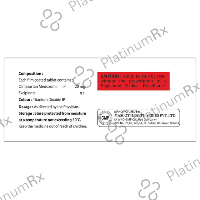 Olmend 20 Tablet
