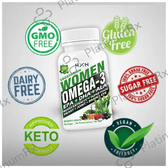 HXN Vegetarian Women Omega-3 Tablet