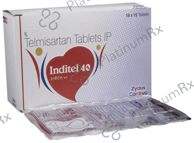 Inditel 40mg Tablet 15s