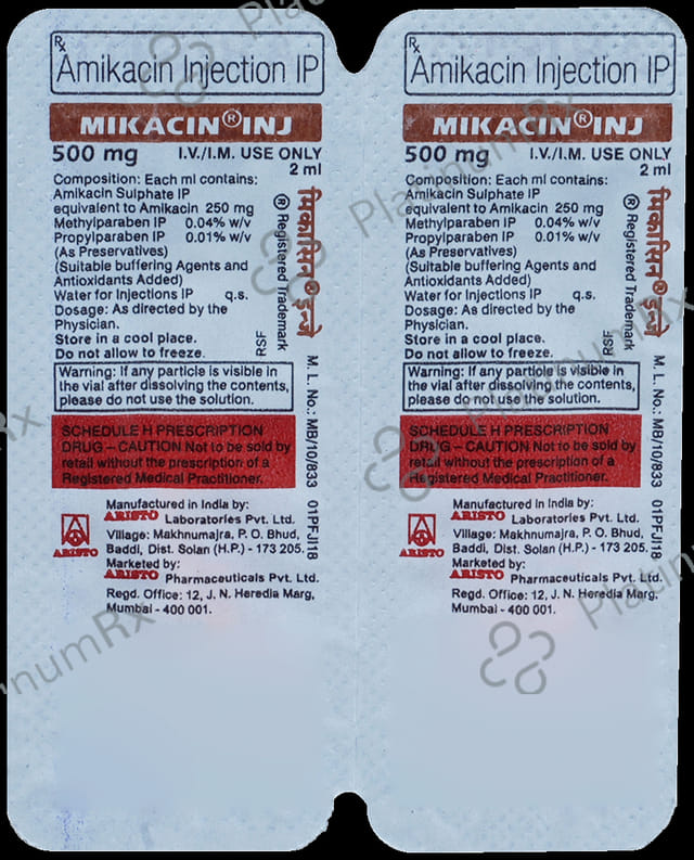 Mikacin 500mg Injection 2ml