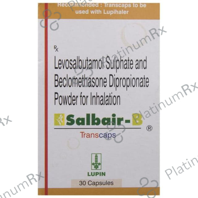 Salbair B 200mcg Transcaps 30s