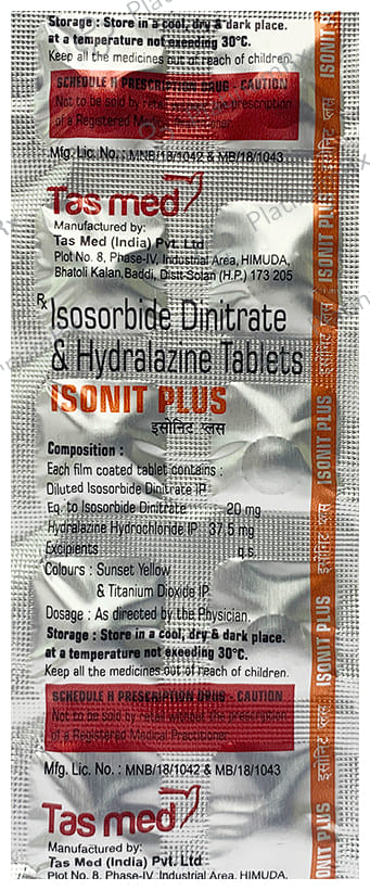 Isonit Plus Tablet 10s