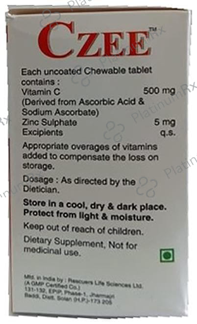 Czee Chewable Tablet 10s