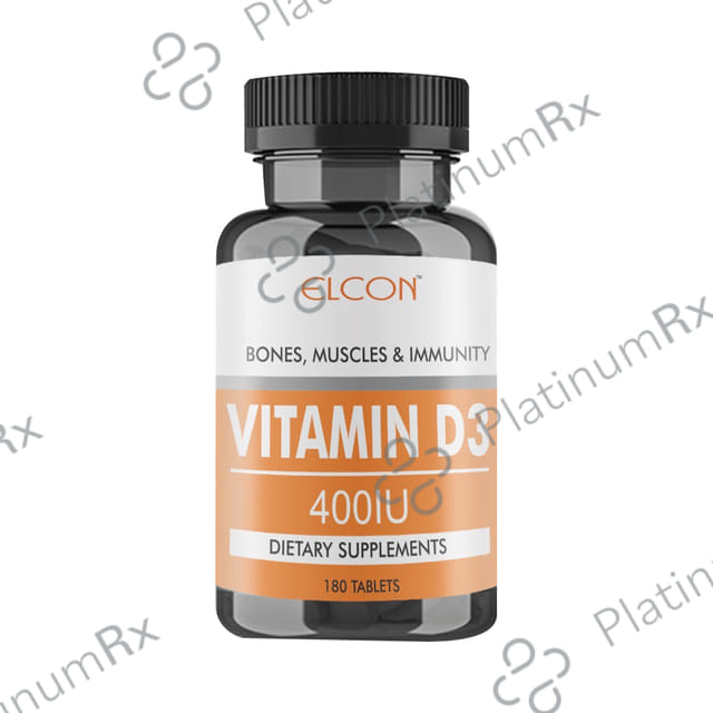 Elcon Vitamin D3 400IU Tablet 180s