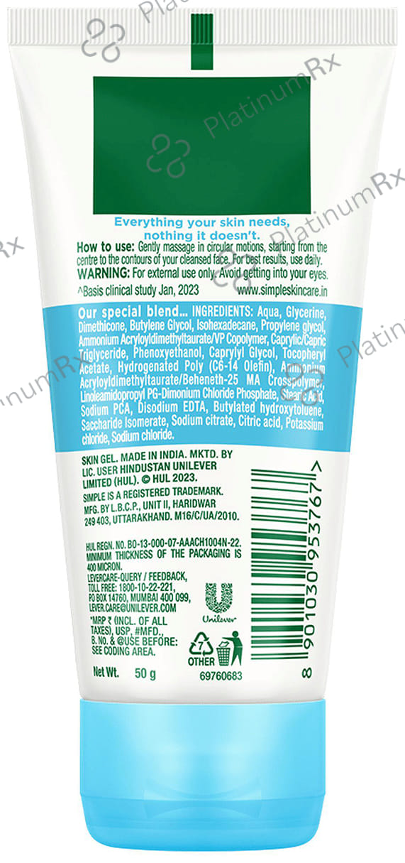Simple Hydrating Gel Creme