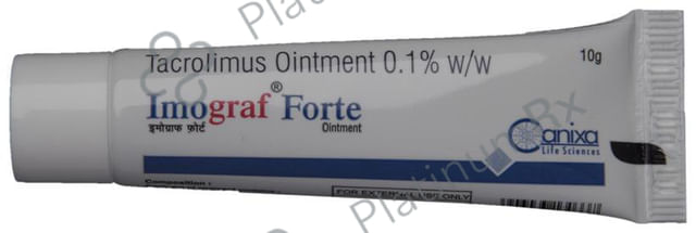 Imograf Forte 0.1% Ointment 10gm