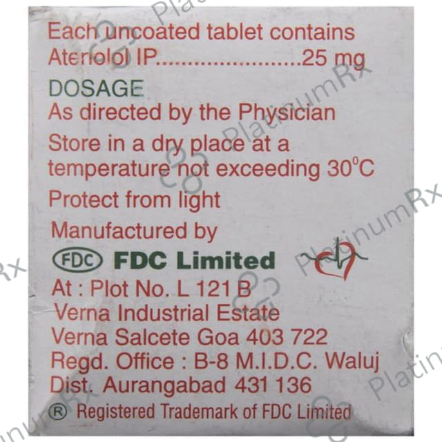 Ziblok 25mg Tablet 14s