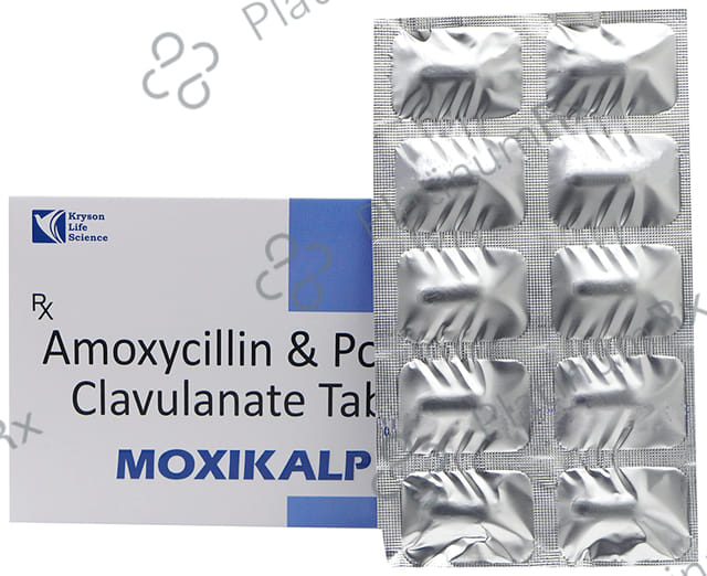 Moxikalp CV 625 500/125mg Tablet 10s