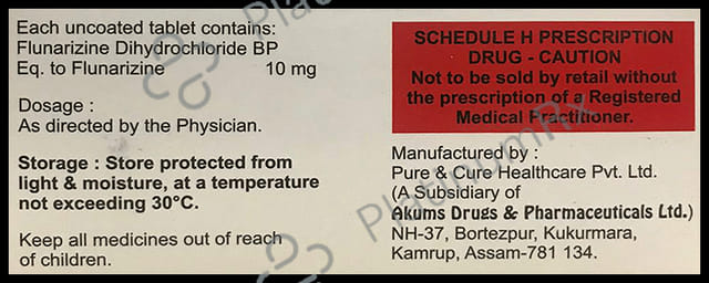 Flugranix 10mg Tablet