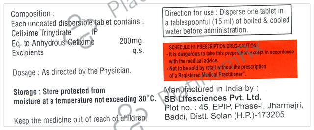 Dansporin 200 DT Tablet