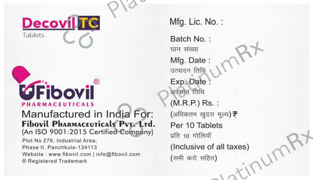 Decovil TC Tablet