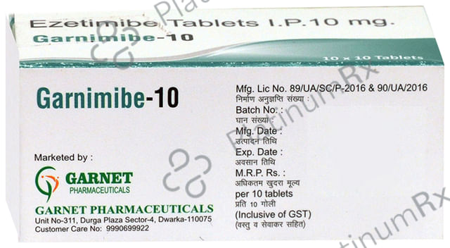 Garnimibe 10mg Tablet 10s