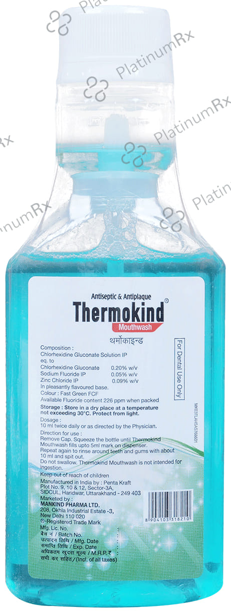 Thermokind Cool Mint Mouth Wash 150ml