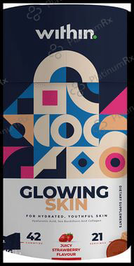 Within Glowing Skin Gummy Juicy Strawberry