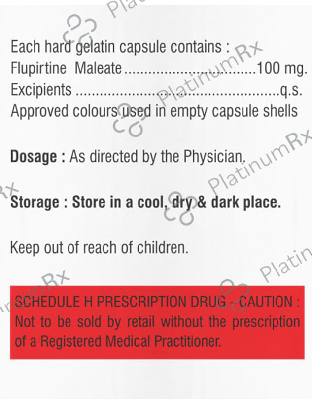 Flupivamp 100mg Capsule 10s