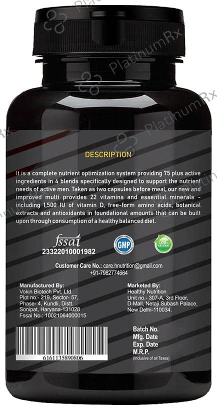 Healthy Nutrition Gold Kohinoor Advanced Plus Capsule