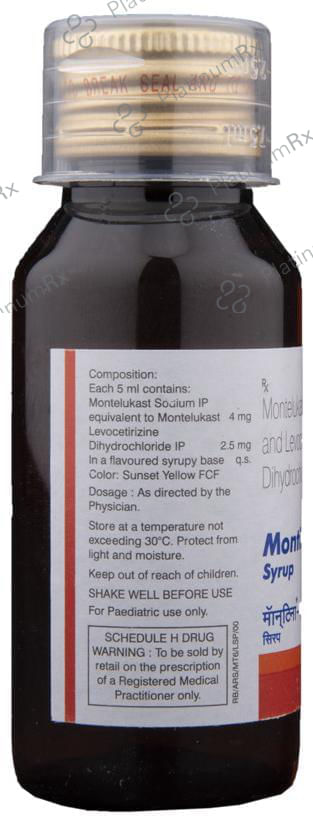 Montina L 2.5/4mg Syrup 30ml