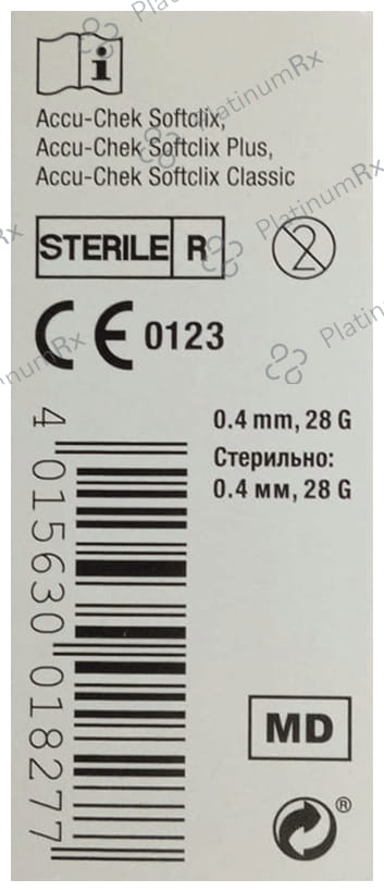 Accu Chek Softclix (Only Lancets) Lancets 25s