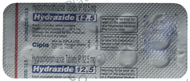 Hydrazide 12.5 Tablet