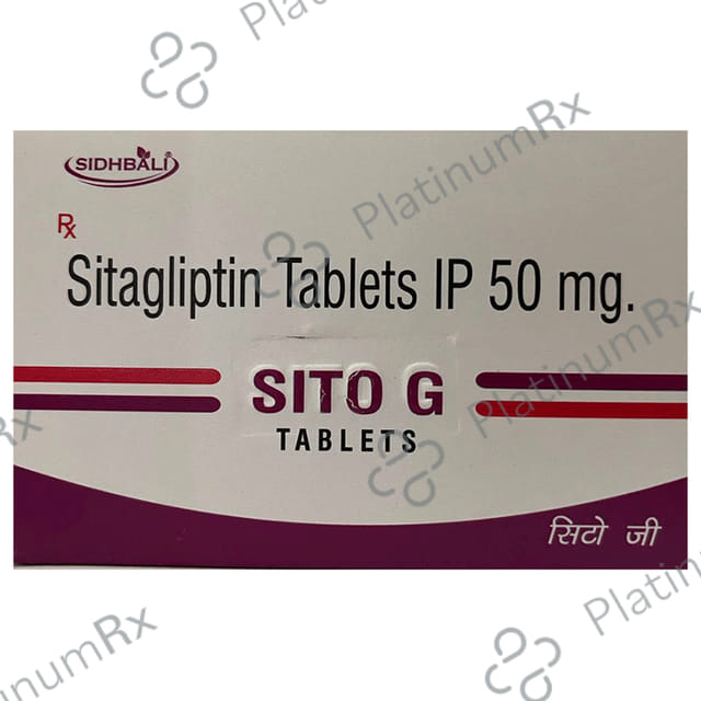 Sito G 50mg Tablet