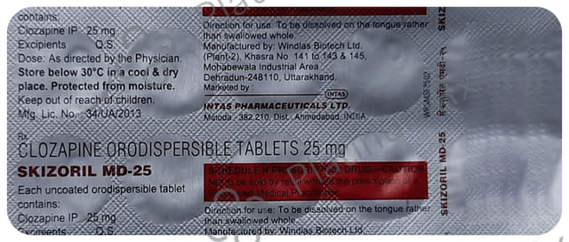 Skizoril MD 25 Tablet