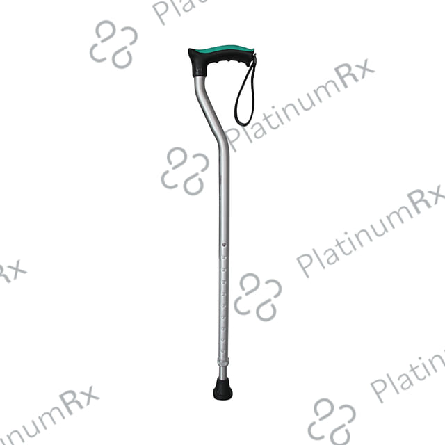Tynor L 07 Walking Stick (Soft Top) Universal Silver 1s