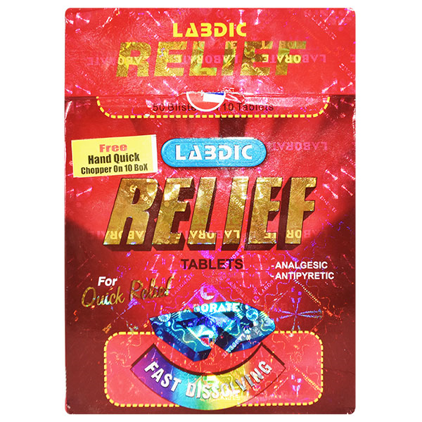 Labdic Relief 5/325/50mg Tablet 10s
