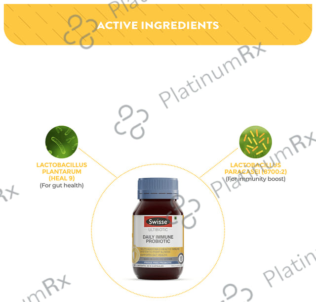 Swisse Ultibiotic Daily Immune Probiotic Capsule