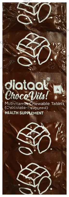Diataal Choco Vits Chewable Tablet 10s