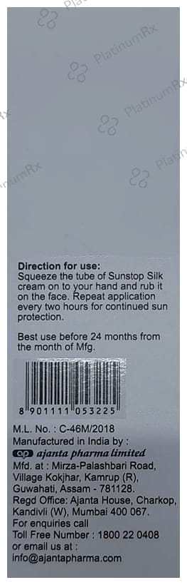 Sunstop SPF 58+ Cream 60gm