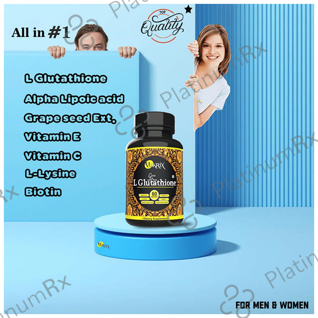 Vukrix Glow L Glutathione Capsule