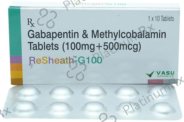 Resheath G 100mg/500mcg Tablet 10s