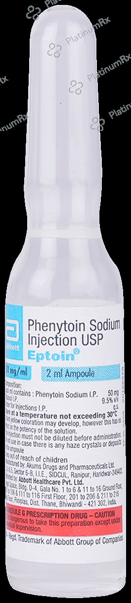 Eptoin 50mg Injection 2ml