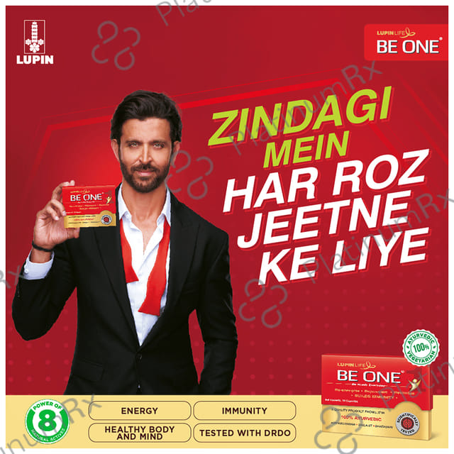 Lupin Life Be One Capsule with Ashwagandha and Shilajit 10s